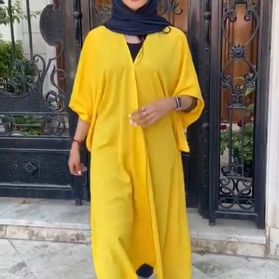 مانتو کرپ آستین لمه